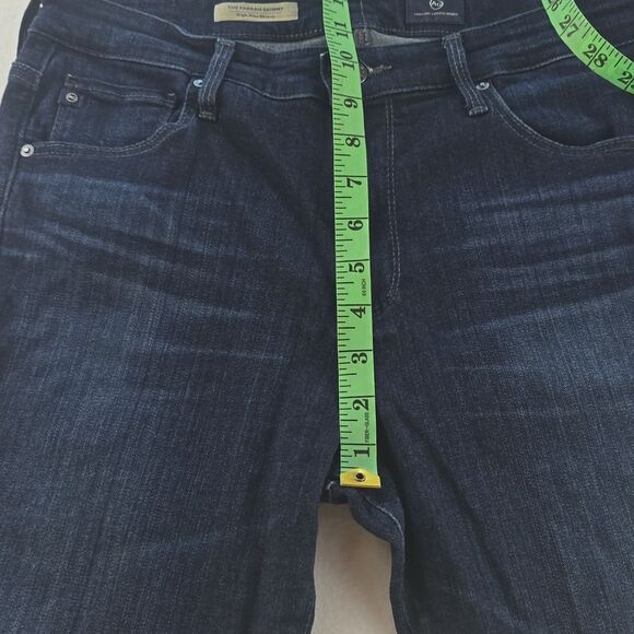 AG Adriano Goldschmied -1174 Jeans The Farrah High-Rise Skinny In Brooks Size 30 - Picture 10 of 11